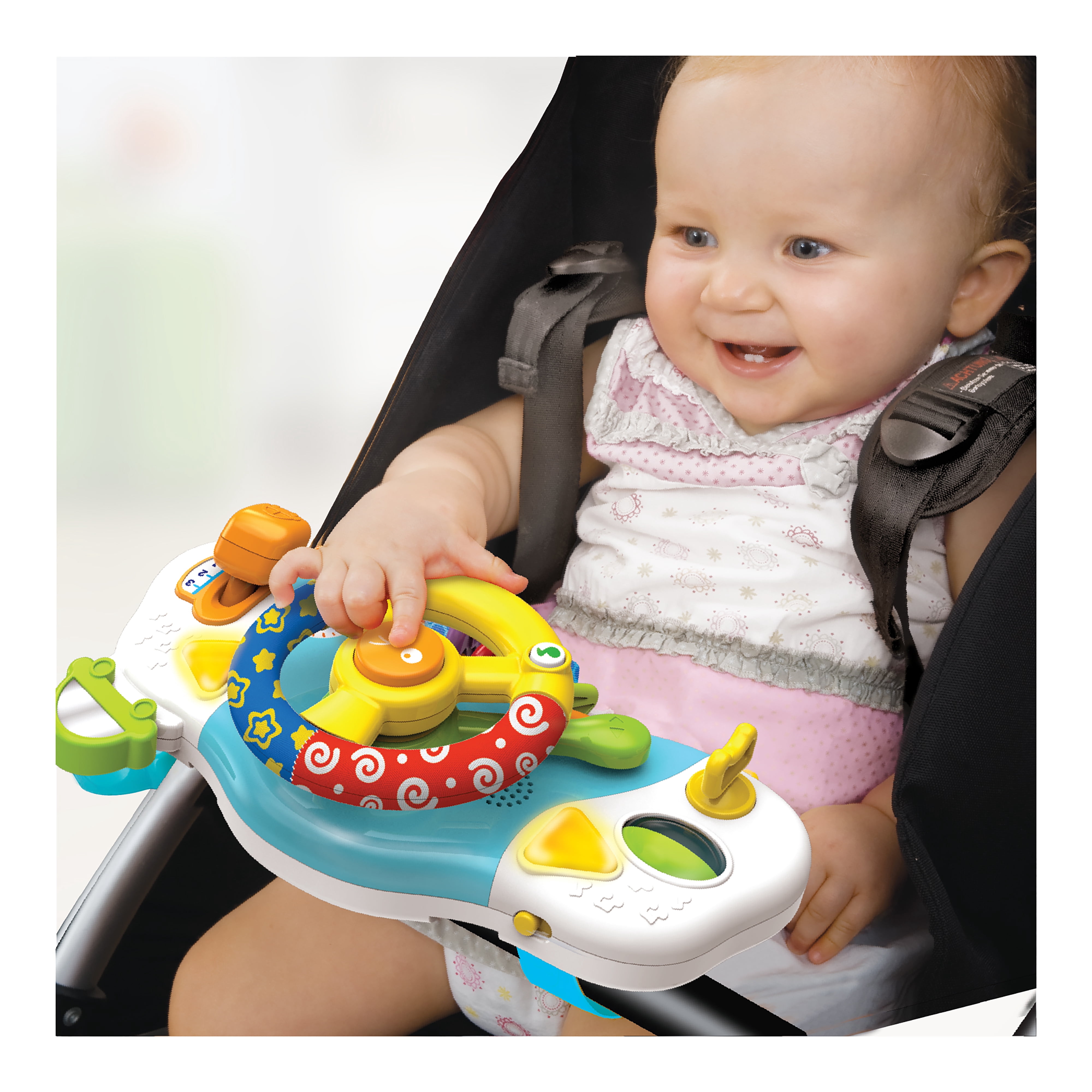 Winfun Activity Steering Wheel -  Ages Group Infants 3 Months and up