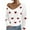 white, variant on Sweaters for Women Valentines Day Gift 2025 Trendy V Neck Casual Long Sleeve Heart Printed Pullover Sweaters Alsol Lamesa