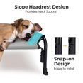 thumbnail image 2 of Cama Elevada para Perros Exterior Veehoo Original Grande Gris, 2 of 9