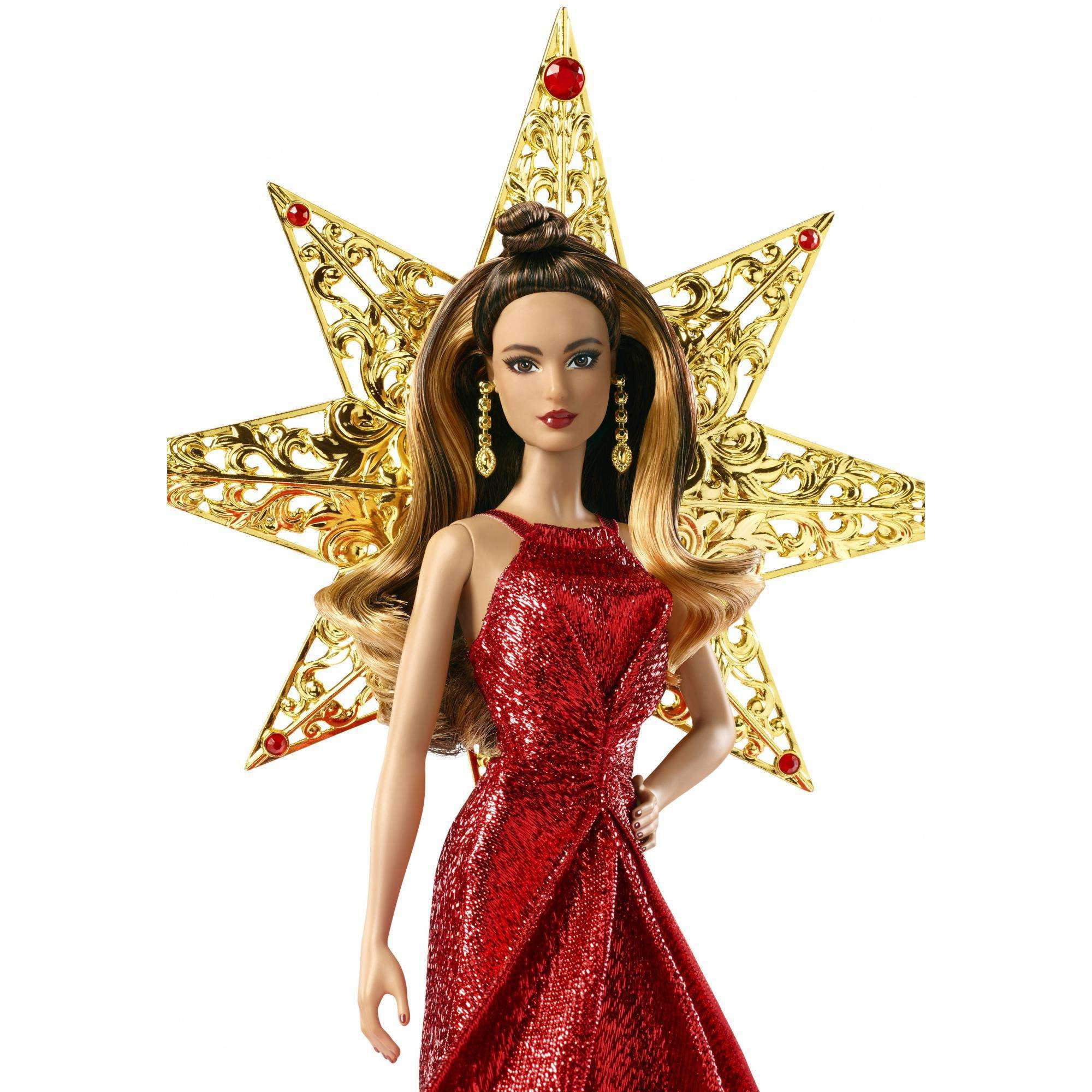 woordenboek segment contact Barbie 2017 Holiday Teresa Doll - Walmart.com