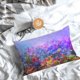 thumbnail image 5 of Fotbe Colorful Purple Cosmos Flower Funda de Almohada Decorativa Estilo Occidental, Lujo en Algodón, Fundas para Almohadas King, Cojín Estampado para Decoración del Hogar-16"x24", 5 of 6