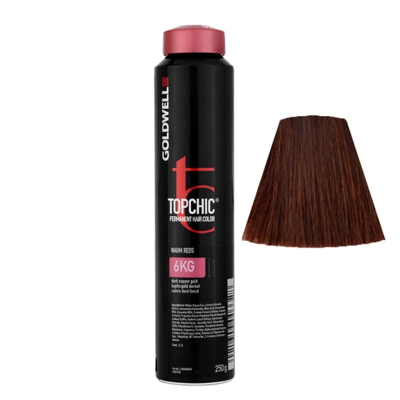 Goldwell Topchic Hair Color (Can) 6KG Dark Copper Gold 8.6 oz
