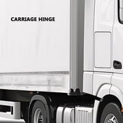 Worgeous 2pcs Heavy Duty Side Door Hinges For Truck Door Hinges Box Truck Rear Door Hinge Refrigerated Truck Side Hinge Truck Hinge Replacements