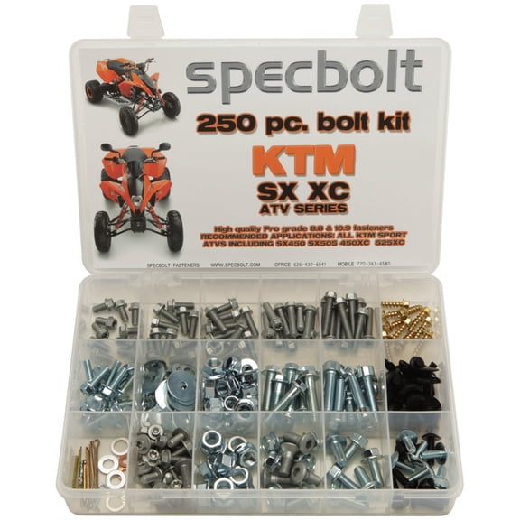 250 Piece KTM ATV SX450 SX505 450XC & 525XC