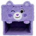 thumbnail image 4 of Care Bears: Storables 8" Box - Share Bear - Purple Character Themed Bin, Fabric Storage Container, Opening Top Lid, Holds Toys, Books & More, Licensed, 4 of 7