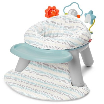 Skip Hop Baby Seat Silver Lining Cloud 2-in-1 Sit-up Chair & Activity