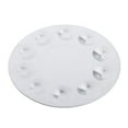 thumbnail image 3 of Bandeja de de 10 Ranuras, de Metal para Pinturas Al , Y Pinturas Acrílicas, para Colores, para Baoblaze Bandeja de paleta de pintura, 3 of 8