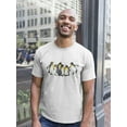 thumbnail image 2 of Watercolor Penguins Tee Men's -Image by Shutterstock, 2 of 4