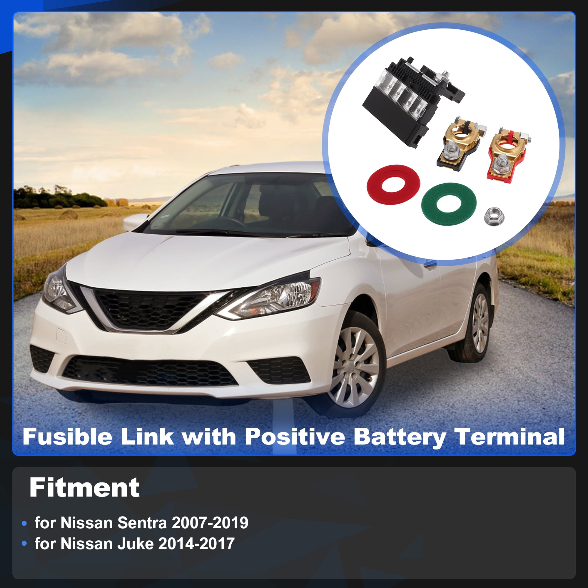 Unique Bargains Fusible Link with Battery Terminal for Nissan Sentra Juke