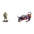 thumbnail image 1 of Estatua de caballero, figura de escritorio coleccionable de resina, escultura de toro, adorno artístico de mesa con detalles realistas, ideal para esc, 1 of 8
