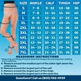 thumbnail image 3 of Made in USA - Womens Compression Pantyhose 15-20mmHg for Edema - Beige, Small, 3 of 11
