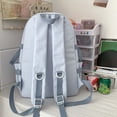 thumbnail image 6 of FUZHIQ School Backpack for 3rd 4th 5th 6th 7th Grade, Multi Compartment Bookbag with Plush Star Pendant & Buckle Straps, Water Resistant Lightweight Elementary Middle School Bag, BU2, 6 of 9