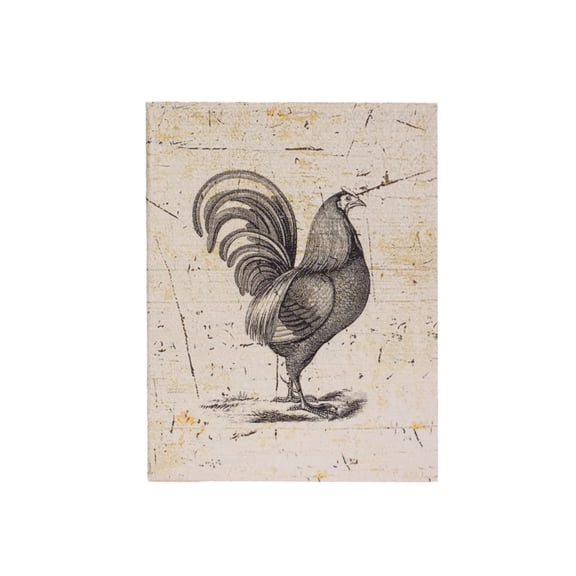 De Kulture Works Rooster Standard Journals, 3" x 6.3", 100 Pages, 2 Count, 2 Pack