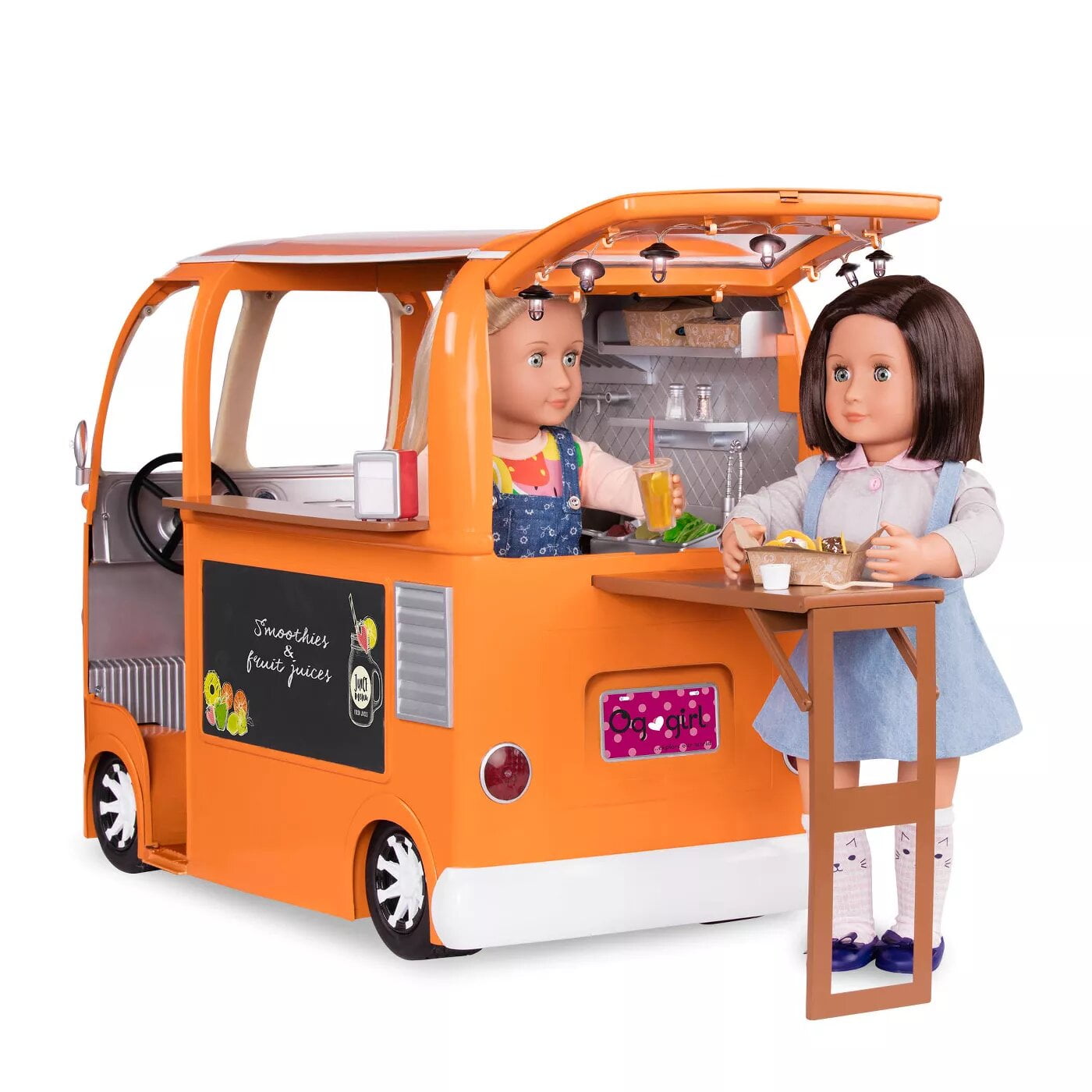 18 inch doll food truck
