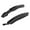 Color:Black, variant on Adjustable Bicycles Mudguards Set Quickly Release Front Rear Mud Guards for Mountain and City Bike