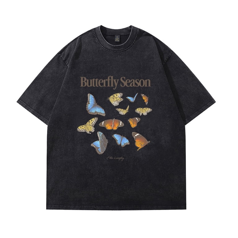 Ella Langley Merch Butterfly Season Vintage Washed Cotton Dirtyfit