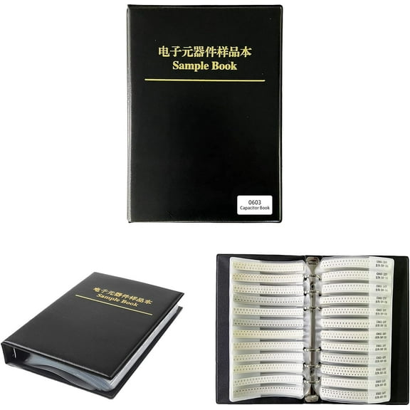 nancheng 0603 Capacitor Kit SMD (0.5pF-2.2uF) 90 Value x 50pcs = 4500pcs