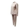thumbnail image 6 of IROINNID Tracksuit For Women 2 Pieces Set Sweatshirt High Neck Long Sleeve Pocket Pants Casual Jogging Suit,Pink, 6 of 7