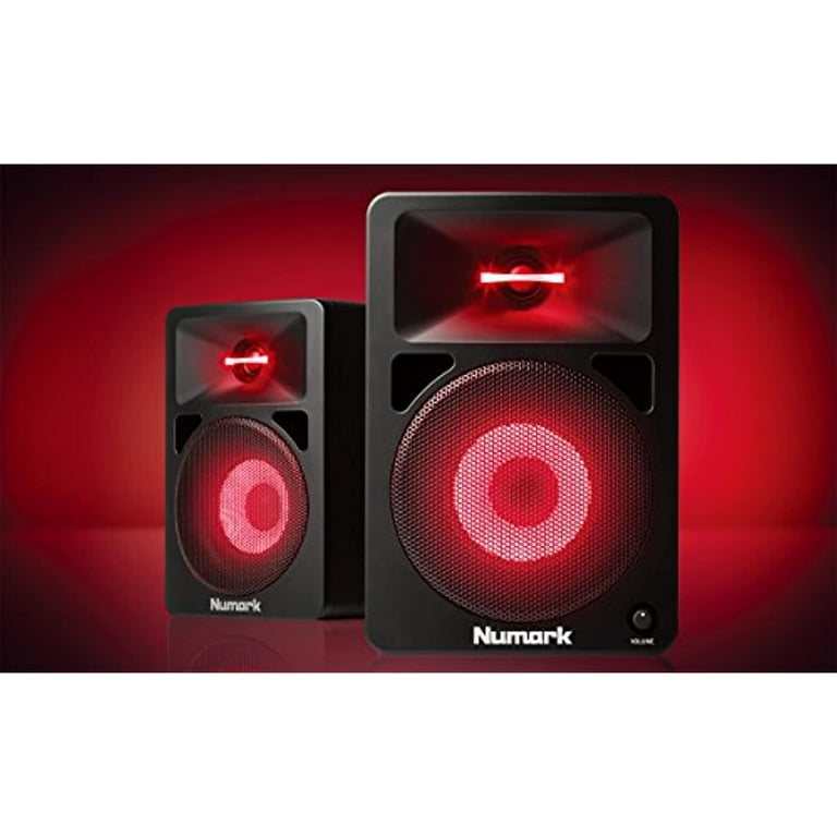 Numark N-Wave 580L | Powered Desktop DJ Monitor Speakers