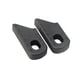 thumbnail image 4 of 2 protectores de silicona para brazo de manivela de bicicleta, accesorios de ciclismo Negro, 4 of 9
