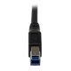 thumbnail image 5 of StarTech USB3SAB2MRA Cable SuperSpeed USB 3.0 en Angulo Derecho, USB-A Macho a USB-B Macho, Color Negro, 2 m, 5 of 5