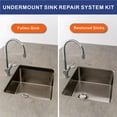 2 Pcs Undermount Sink Brackets, Undermount Sink Repair kit, Undermount