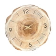 thumbnail image 4 of predolo Modern Silent Round Wall Clock in MDF with Decorative Hanging Hardware, Suitable 12 inch, 4 of 8
