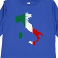 thumbnail image 4 of Inktastic Italian Map Flag Boys or Girls Long Sleeve Toddler T-Shirt, 4 of 5