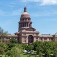 thumbnail image 2 of Highsmith, Carol 26x26 Black Ornate Wood Framed with Double Matting Museum Art Print Titled - The Texas Capitol, Austin, Texas, 2014, 2 of 4