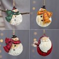 thumbnail image 1 of Ganfancp Navidad Decoración Regalos Hierro Colgante Ornamento Retro Fiesta Hogar Colgante Decoración Ofertas Flash Liquidación 1 Colgante de Hierro Artístico, 1 of 3