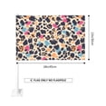 thumbnail image 2 of Car Flag12x18 No Pole Is Not Easy To Fade Fast Dry Hole Design Can Wear Flagpole Easy To Install For Car Family Business Travel Animal Print Style Mediumorchid_2, 2 of 8