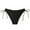 Black, variant on Clearance! Prolriy Thong Bikini Women String Tie Side Bikini Bottoms Moderate Coverage Swimsuit Bottom Low Waist Low Rise Bathing Suit Womens Underwear Black L