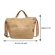 thumbnail image 3 of Bolso de mano de pana para mujer, bolso informal con asa superior, bolso de compras suave y moderno (caqui), 3 of 8