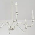 thumbnail image 3 of 438561WW-Capital Lighting-Demi - Chandelier 6 Light Winter White Metal - in Transitional style - 32 Wide by 23.25 High     -Traditional Installation, 3 of 7