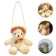 thumbnail image 2 of Bolso de un solo hombro Bolso con forma de oso encantador Bolso bandolera para niñas Bolso bandolera, 2 of 6