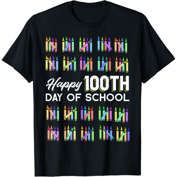 Happy 100th Day Of School Student Gift 100 Days Of School T-Shirt