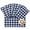 Navy, variant on Navy Blue Check Placemats for Dinning Table Set of 6, Farmhouse Buffalo Plaid Blue Burlap Kitchen Place Mats Waterproof Cloth Table Mats, Indoor Outdoor Placemats Easy Clean Dinner Decor
