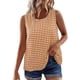 thumbnail image 4 of Camisas Y Tops de Verano de Mujer Cuello Redondo sin Mangas Camisa Cuadrada Top de Mujer Casual, 4 of 9
