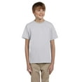 thumbnail image 2 of Gildan  Boy's Grey Cotton T-shirt S, 2 of 2