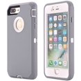 thumbnail image 2 of Entronix Funda Resistente para iPhone 7 Plus/8 Plus, Triple Capa a Prueba de Golpes y Protección contra Caídas, Gris, 2 of 7