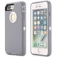 thumbnail image 2 of Entronix Funda Resistente para iPhone 7 Plus/8 Plus, Triple Capa a Prueba de Golpes y Protección contra Caídas, Gris, 2 of 7