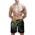 thumbnail image 4 of The Legend of Zelda Men's Shorts Quick Dry 3D Printed Beach Men's Swim Trunks with Pockets Mesh Lining Bathing Beachwear M, 4 of 8