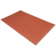 thumbnail image 3 of Rubber-Cal "Soft Cloud Drainage" Anti-Fatigue Matting - 3/4" thick x 3ft x 5ft - Red Mats with Holes, 3 of 11