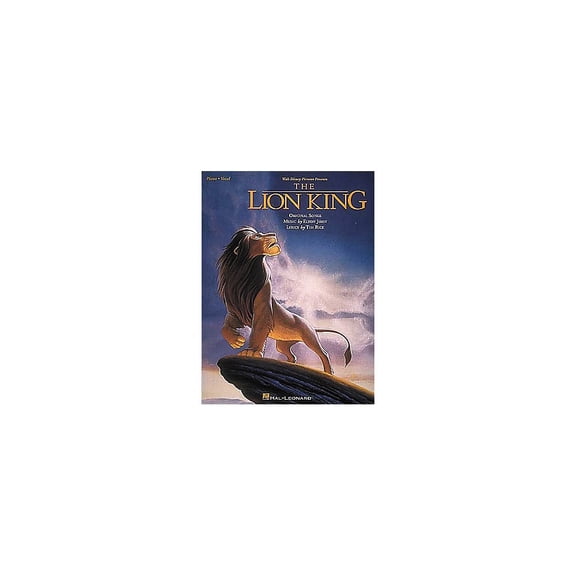 Hal Leonard The Lion King Piano, Vocal, Guitar Songbook