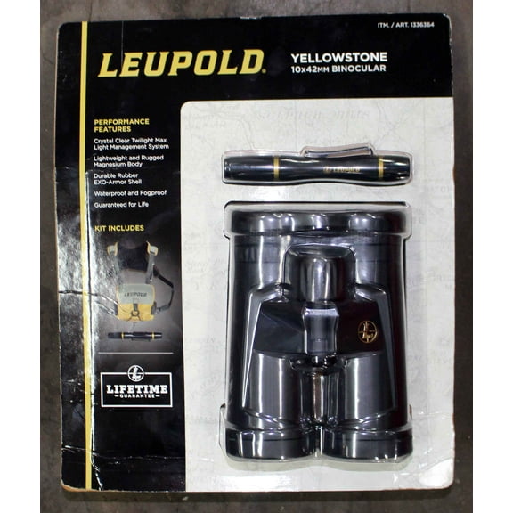 Leupold Yellowstone 10x42mm Binocular Black