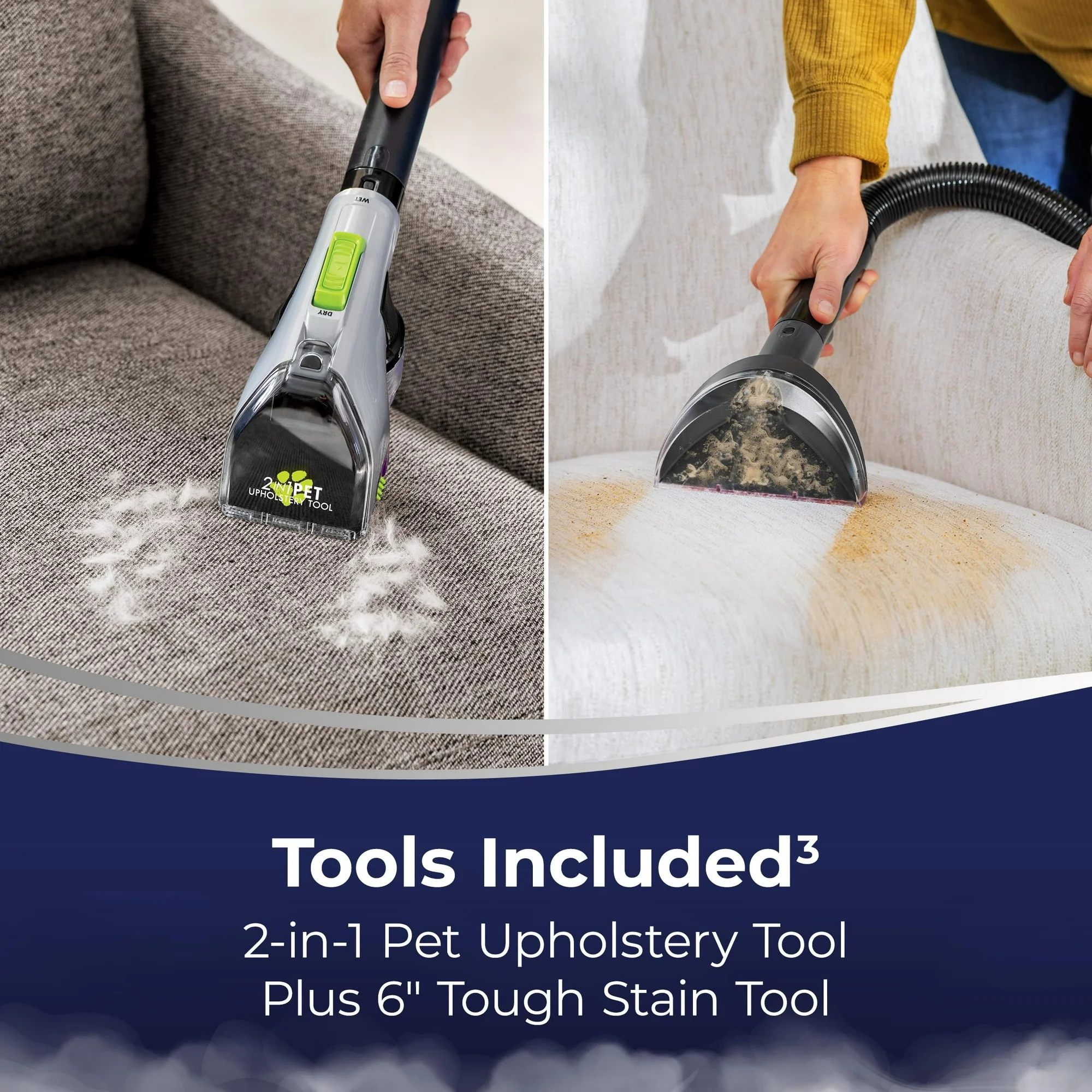 BISSELL Revolution HydroSteam Pet Carpet Cleaner 3432