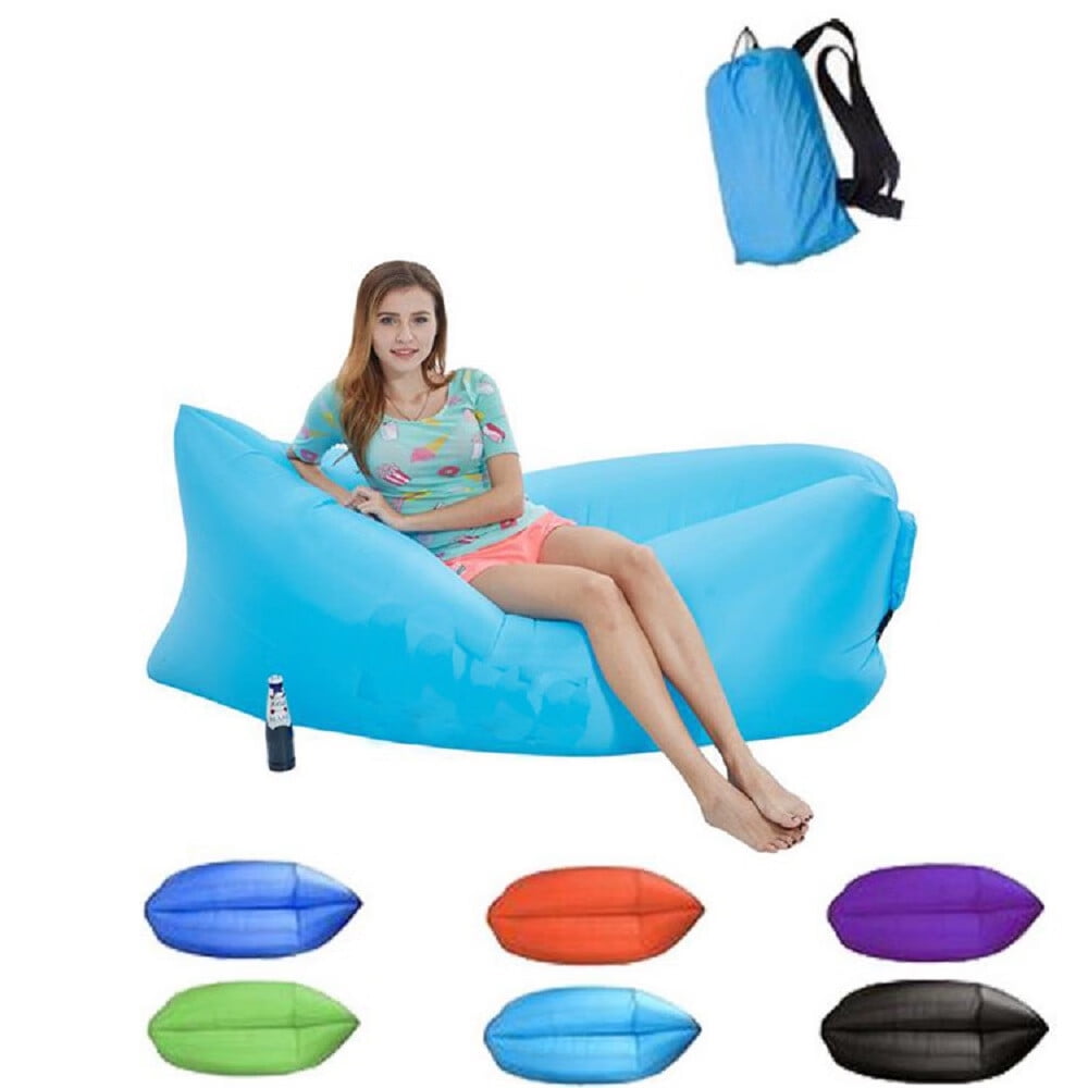 Gudo Inflatable Couch Cool Outdoor Chair, Upgrade Your Camping