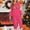 Hot Pink, variant on WAVSUF Girls Outfit Sets Graphic Hooded Sweatshirt and Jogger Pants Fall Trendy Sweatsuit 2 Piece Hot Pink 7-8