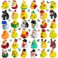 thumbnail image 1 of Juguetes de baño para niños Rubber Ducks Fudragtn Christmas, 36 unidades, 5 cm, 1 of 9