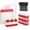 Red, variant on Mini Cake Pans with Lids 100 Pack,Individual Foil Baking Tins,Disposable Mini Loaf Pans Small Cakes Tin Cupcake Containers for Children's Day Bake Sale-Red,6.8oz